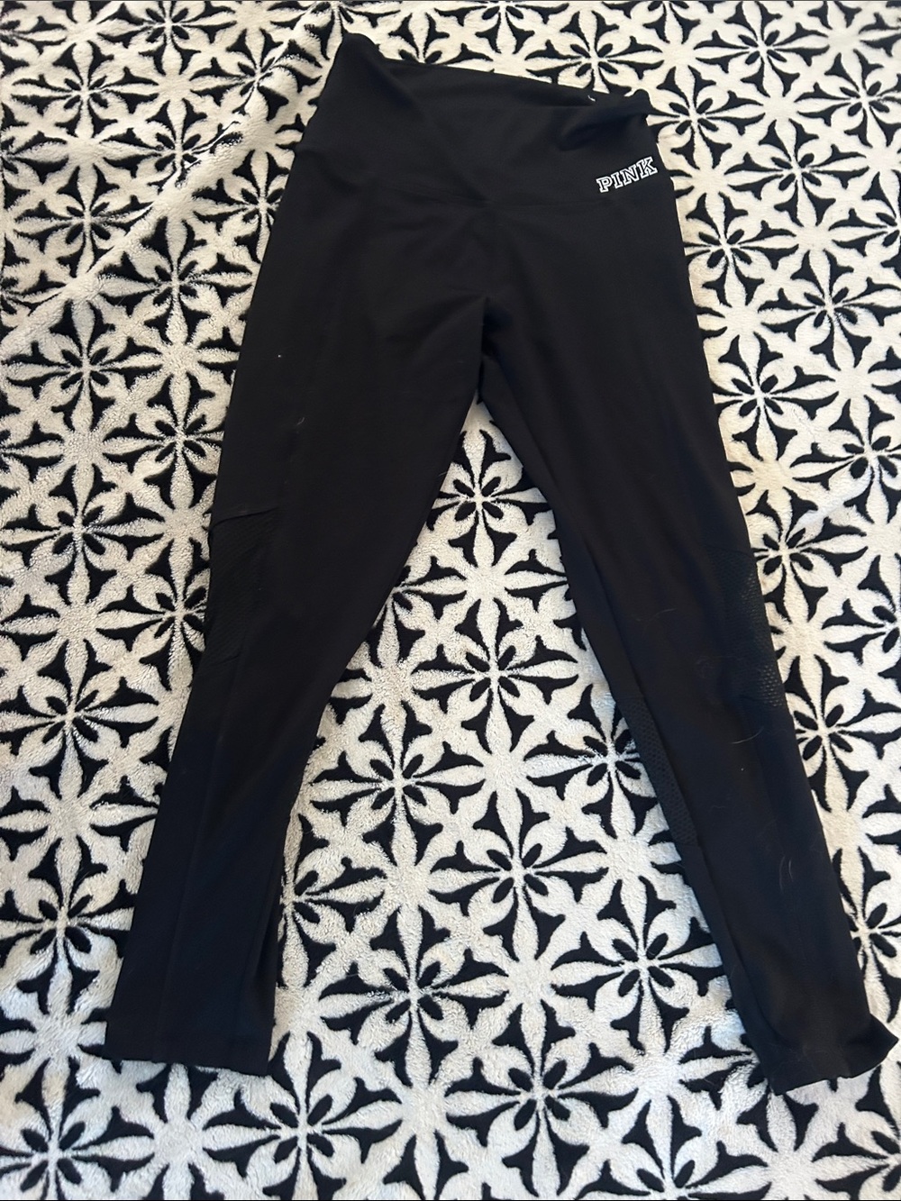 PINK Victoria's Secret Black woman’s Seamless Leggings